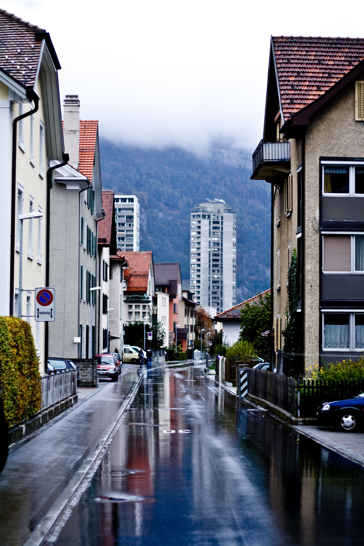 Chur nach dem Regen