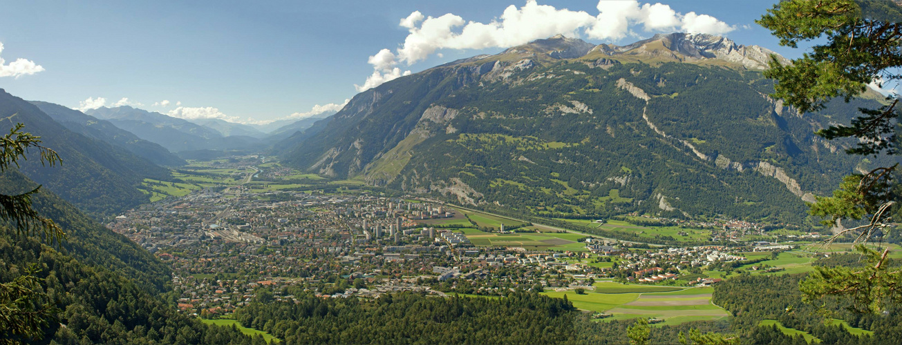 Chur von der Roten Platte