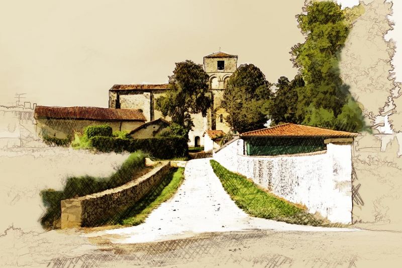 Church at Blanzaguet