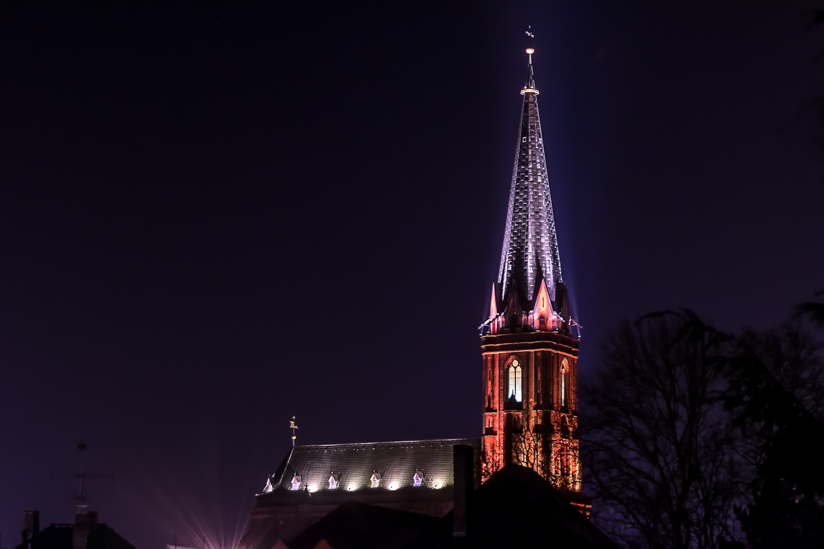 Church at Christmastime