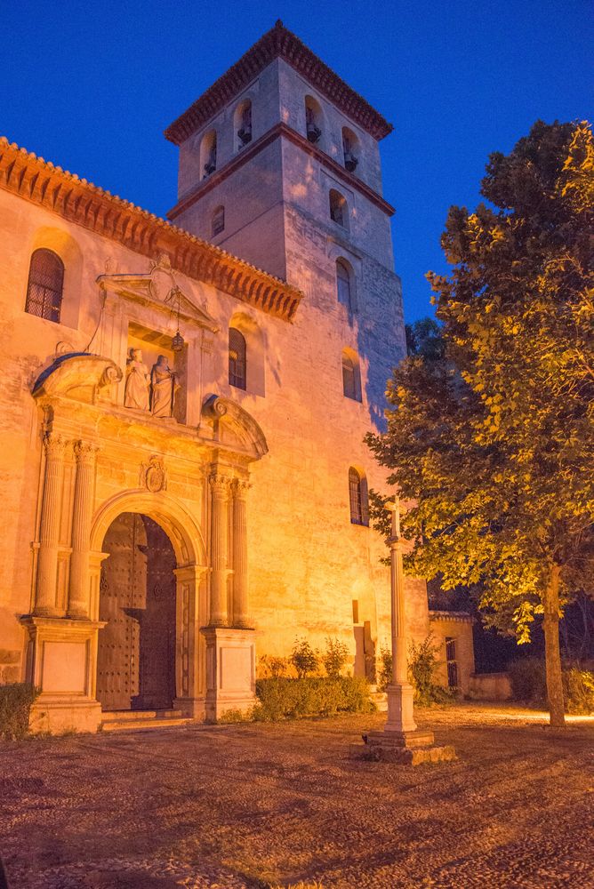 Church at night