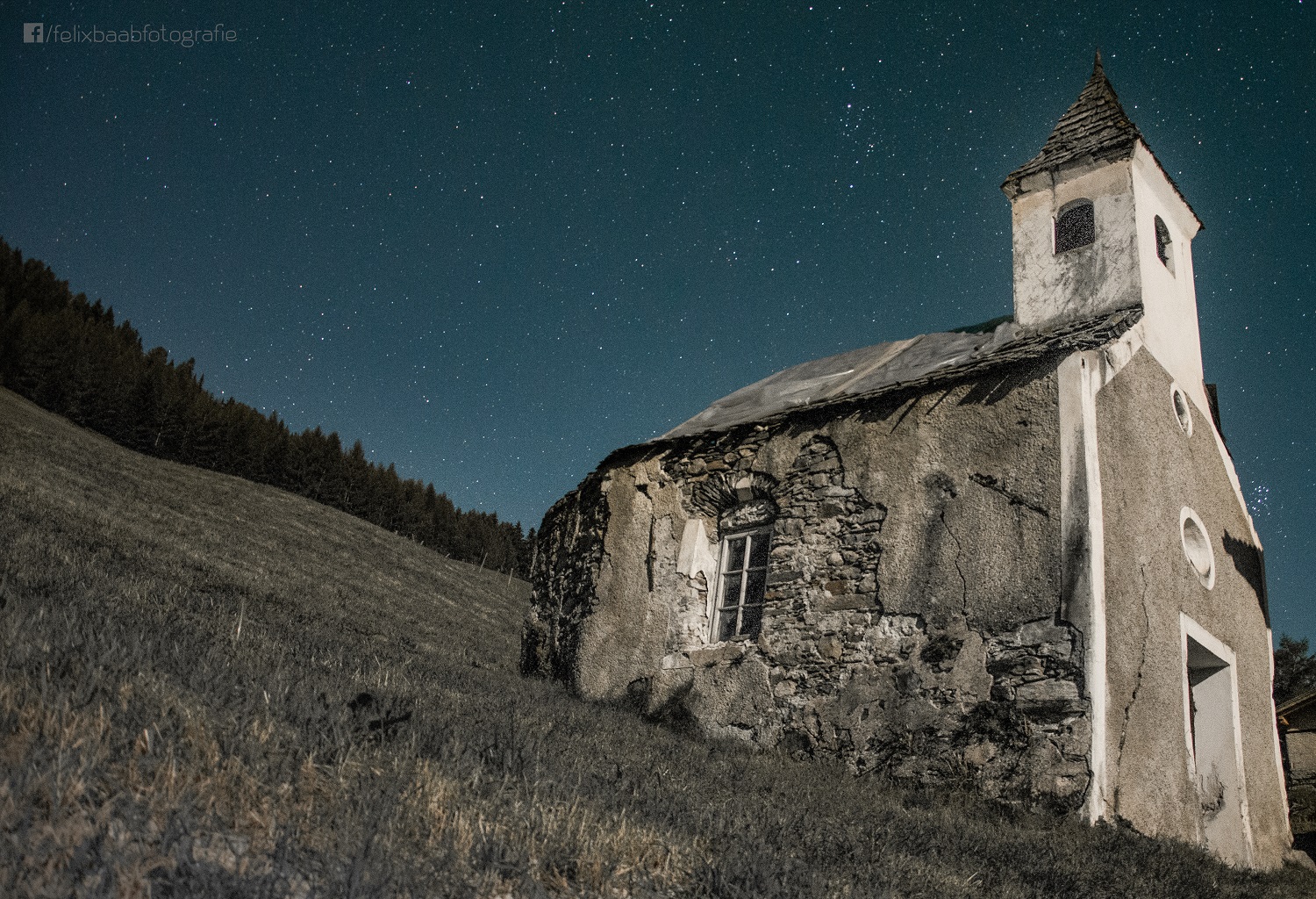 Church at night