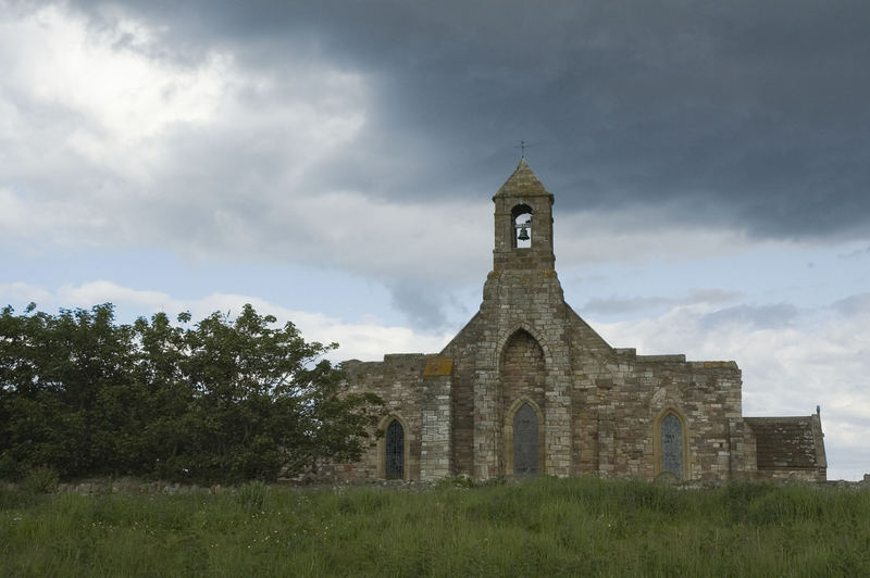 Church auf Lindisfarne (ohne Pferd)