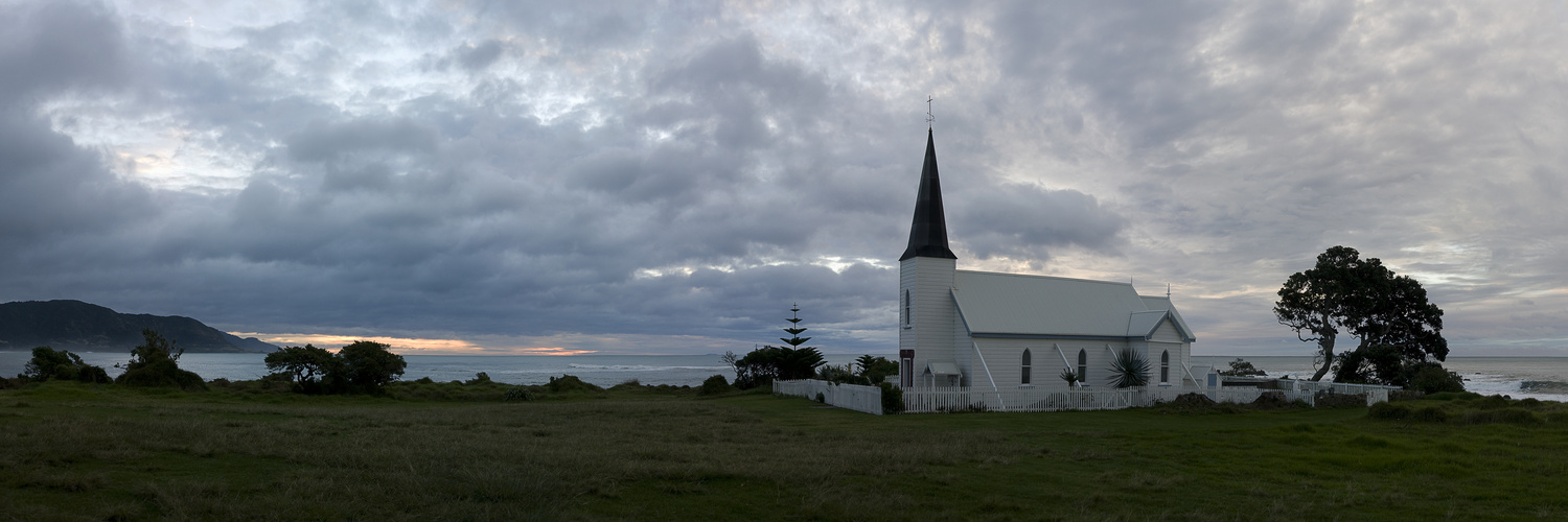 church by the sea