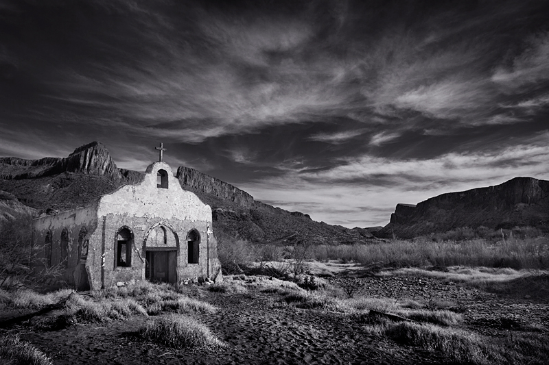 Church in Lajitas Tx.