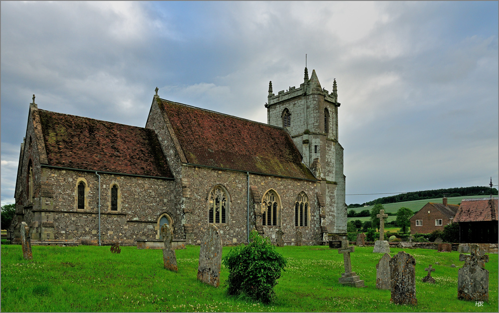 Church in Stourpaine, England