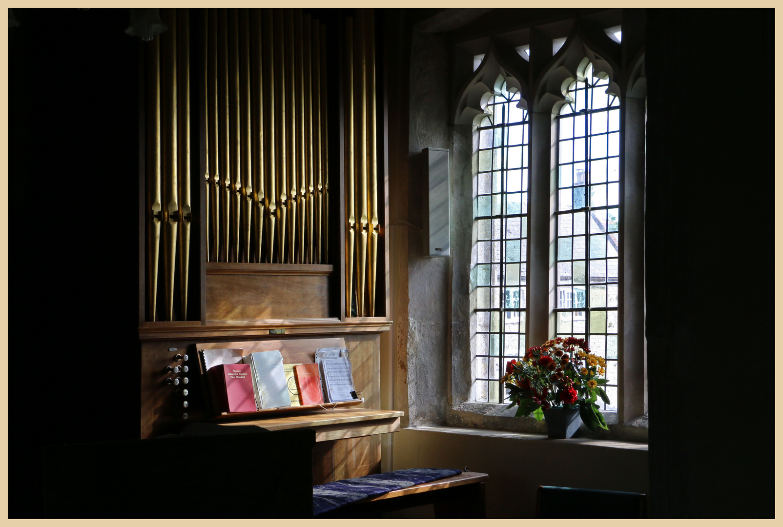 church interior portesham