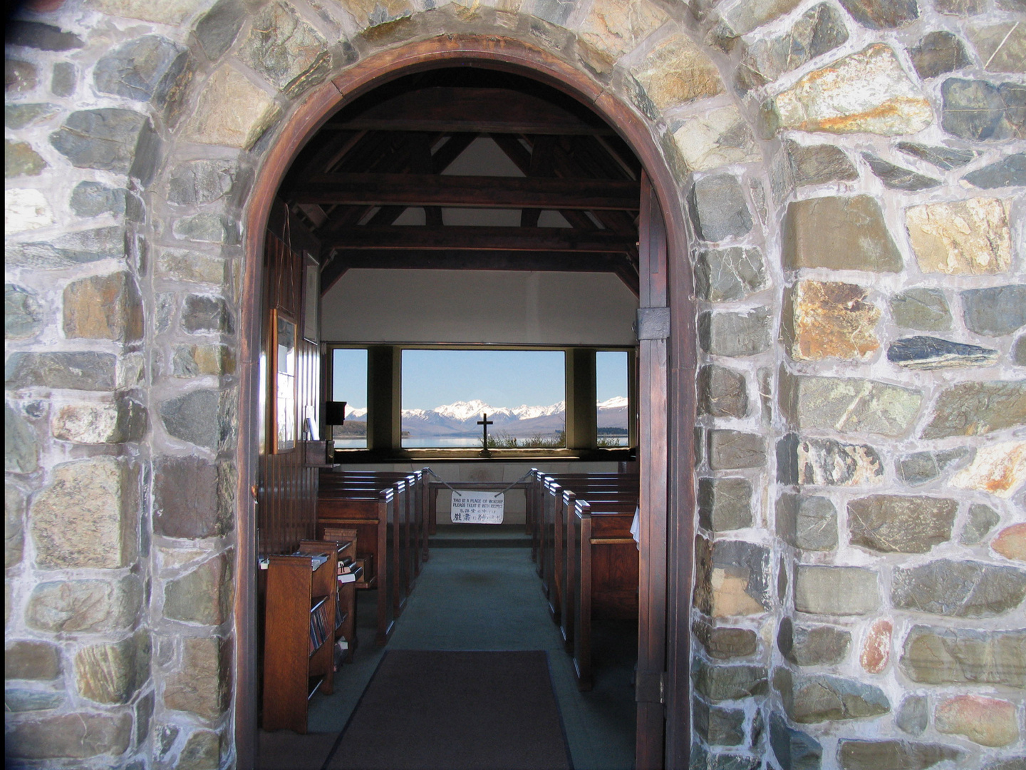 Church of the good Shepherd Lake Tekapo