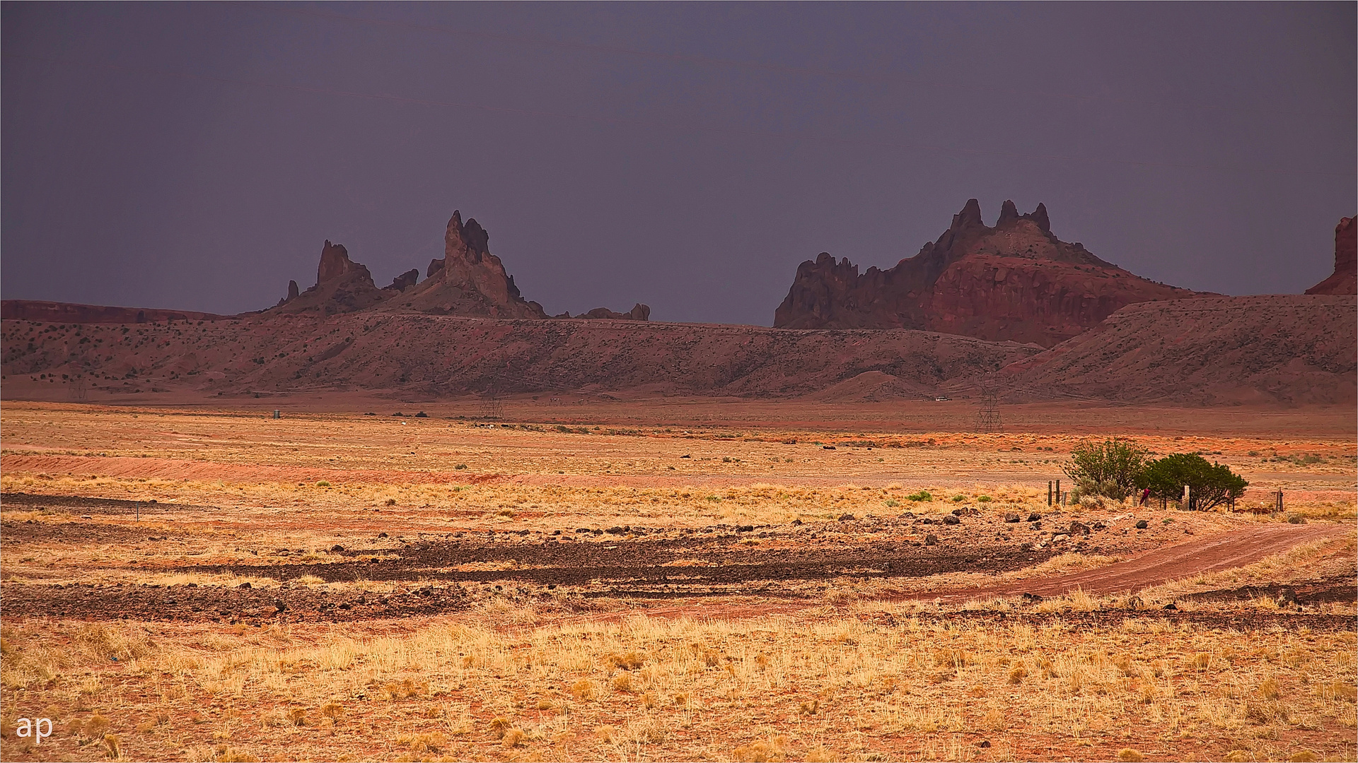 Church Rock Valley view