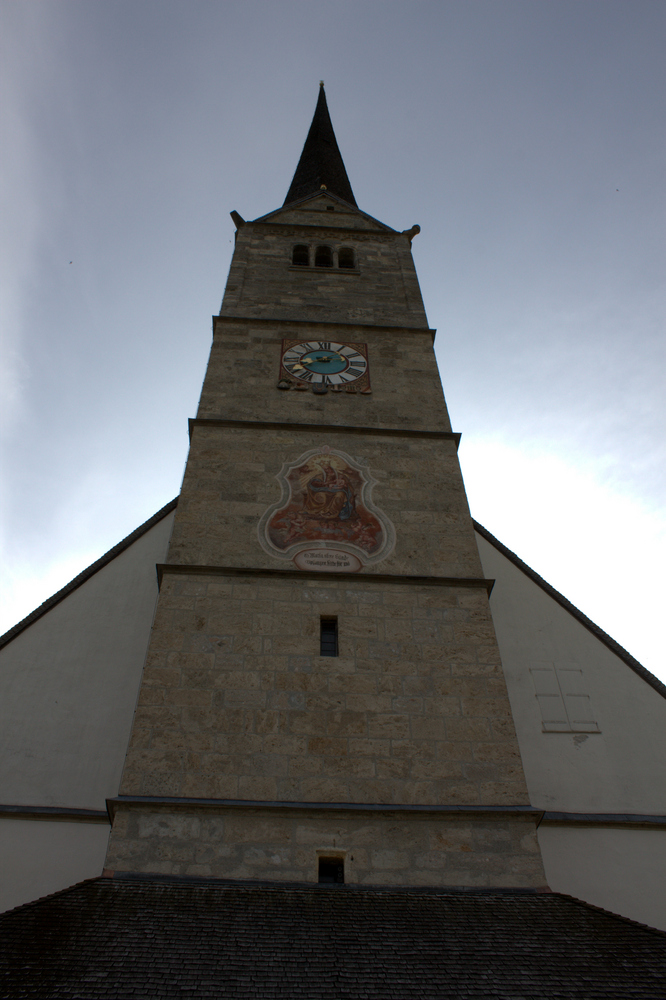 Church Steeple at Maria Alm, Austria