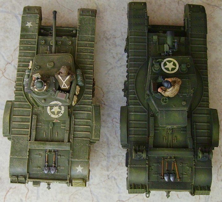 Churchill tanks