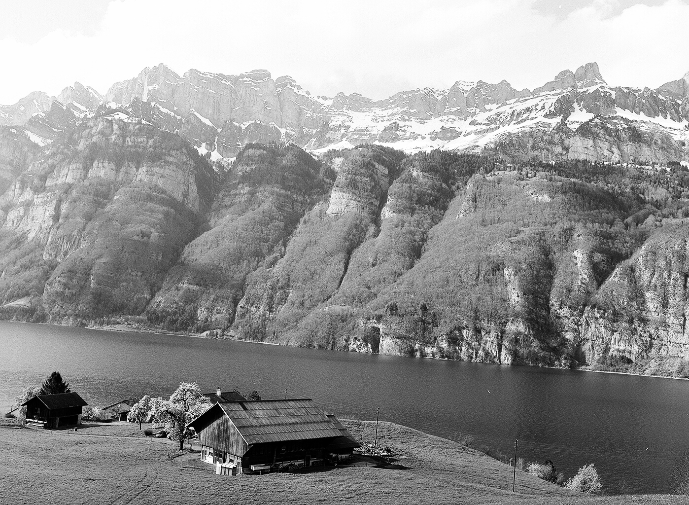 Churfirsten am Walensee