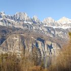 Churfirsten am Walensee  "sorry Handyföteli"