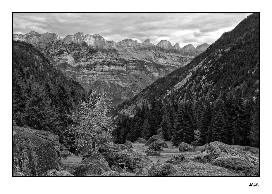 Churfirsten im Morgenlicht