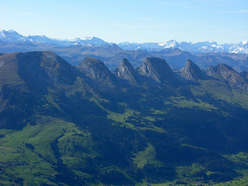 Churfirsten mit Toggenburg