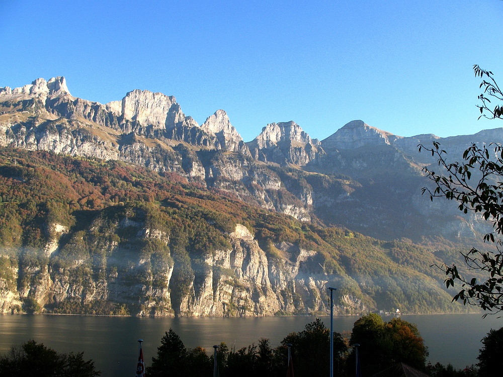 Churfirsten mit Walensee