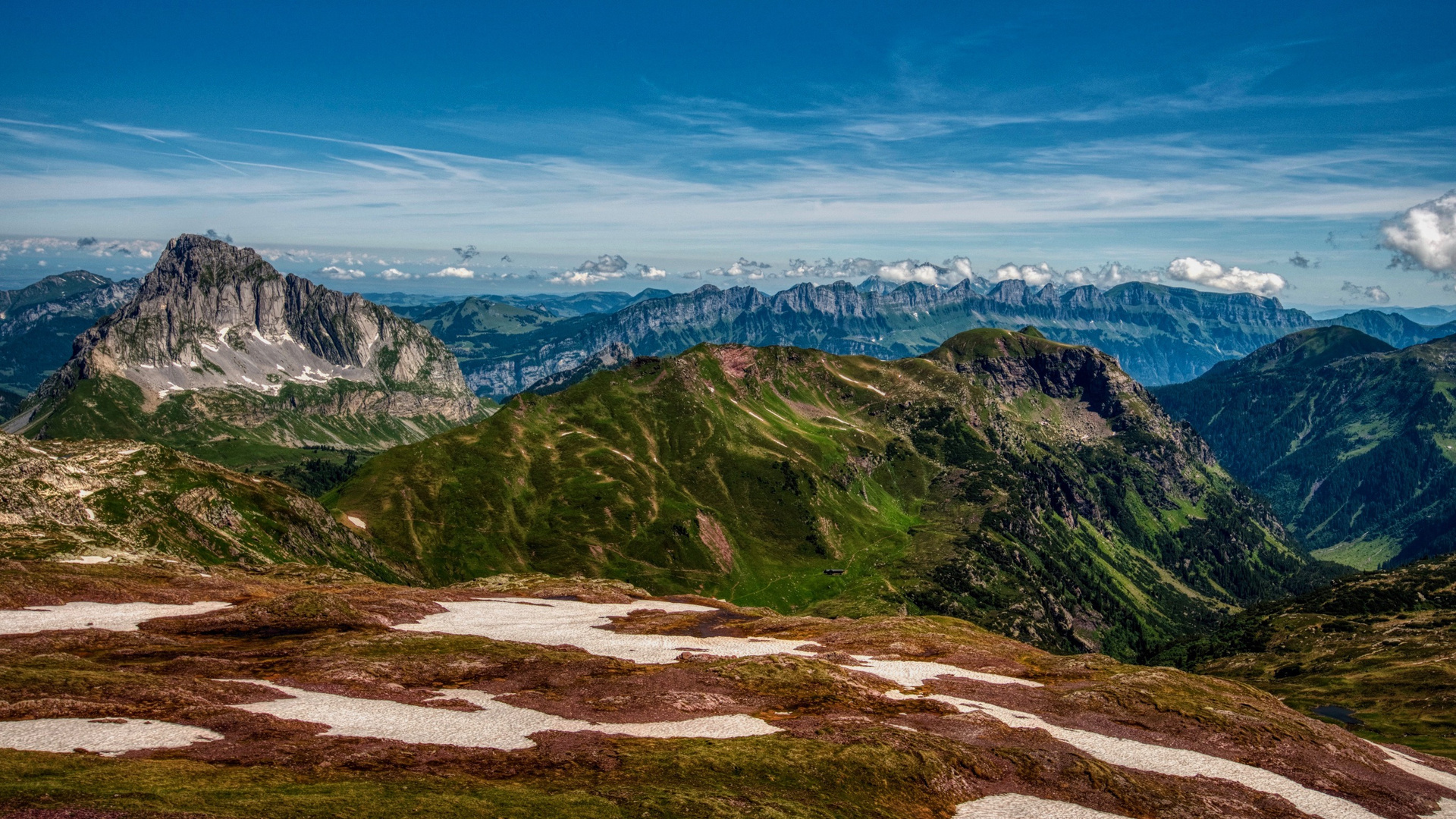 Churfirsten Panorama