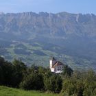 Churfirsten und Schloss Werdenberg