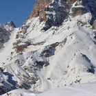 Ciaspolando sotto la Croda Rossa