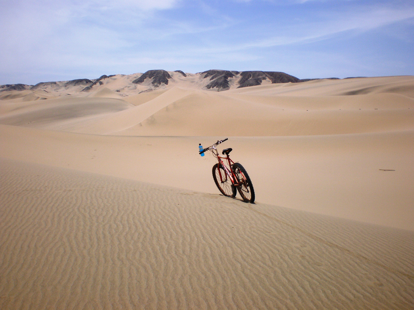 Ciclismo en las dunas