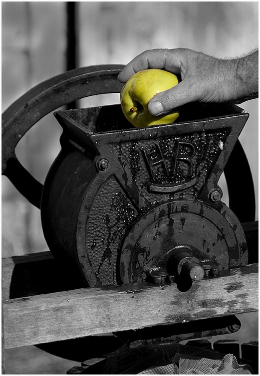 cider pressed à l'ancienne