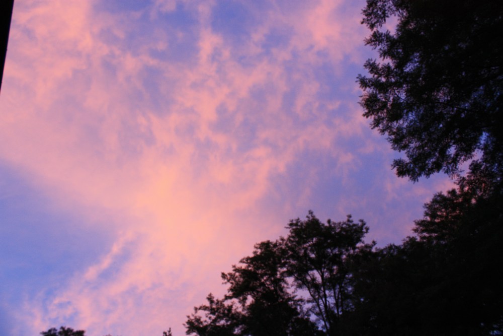 ciel apres orage proche guillos