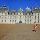 Ciel bleu à CHEVERNY....