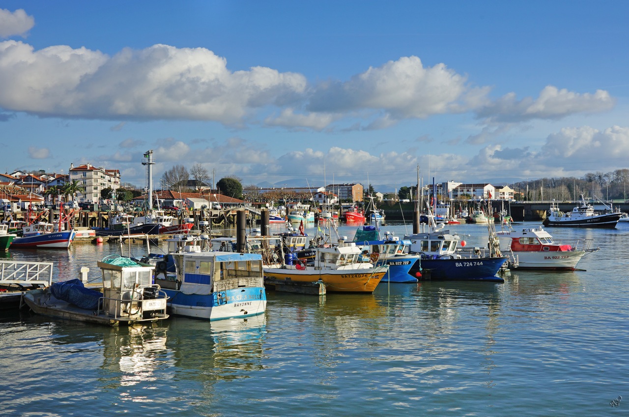 Ciel bleu à St Jean de Luz