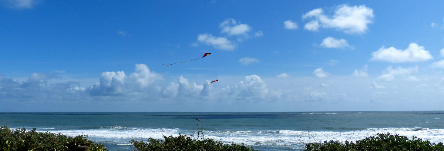 Ciel bleu sur la vendée.