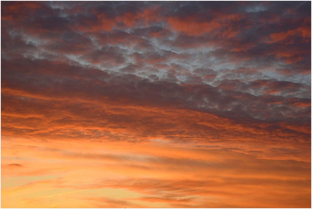 ciel ce matin