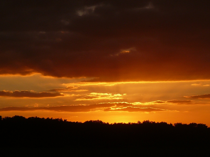 ciel crépusculaire