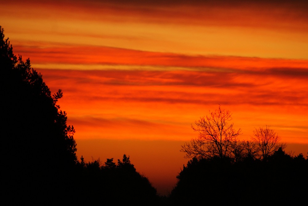 ciel de feu