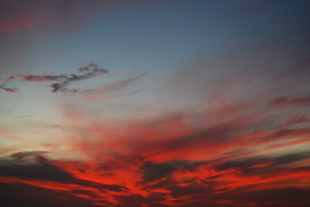 Ciel de feu