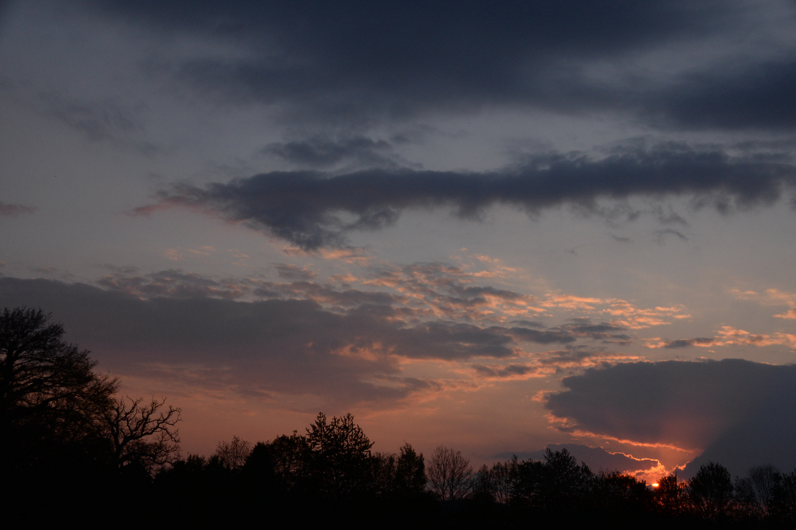 Ciel de fin de journée