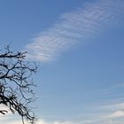 Ciel de fin d’hiver devant chez moi