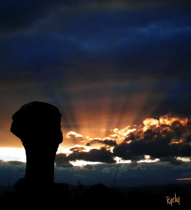 Ciel de nuages et de lumière...