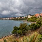 Ciel d'orage à Bastia . 