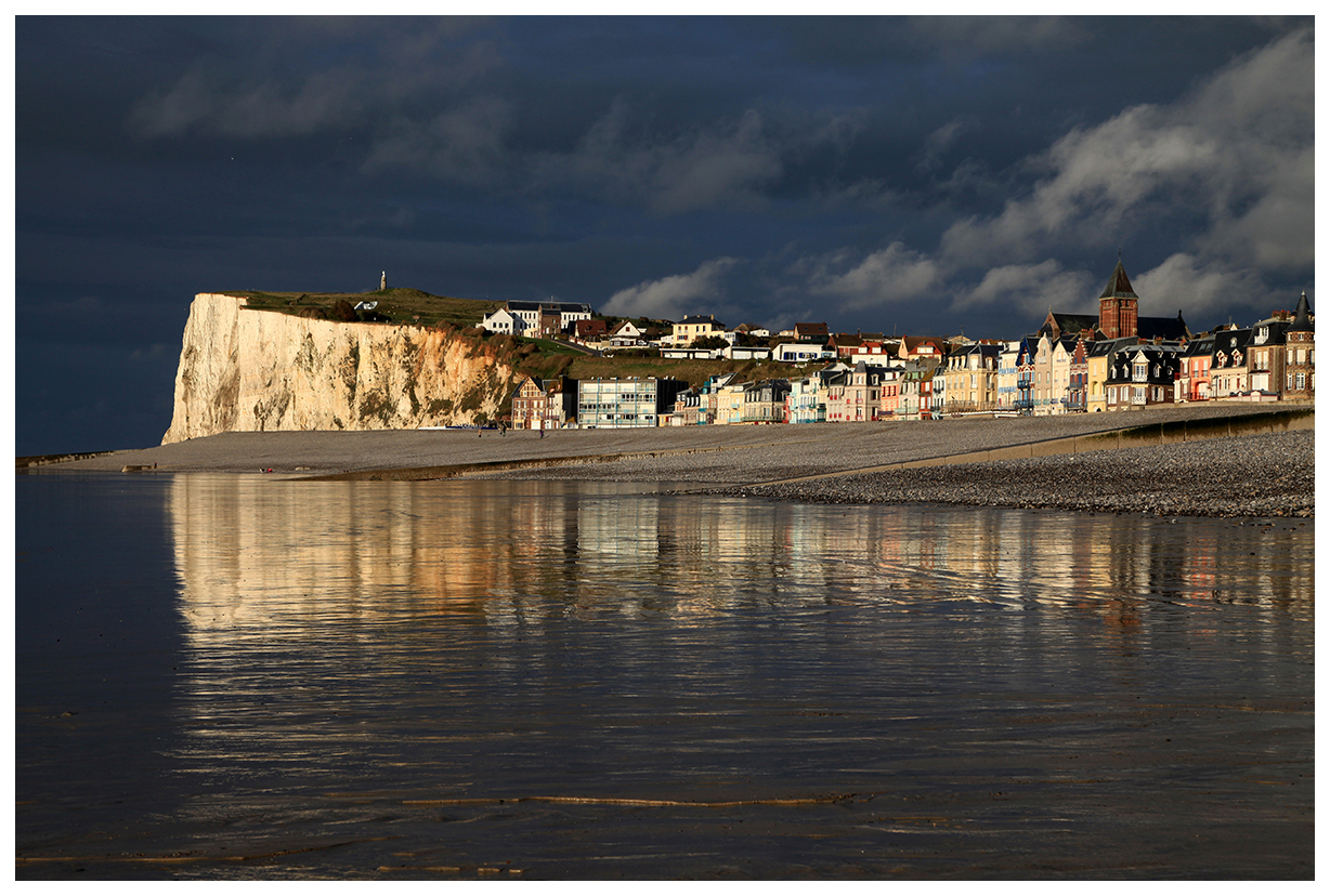 Ciel d'orage sur Mers les Bains