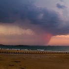 Ciel d'orage sur Saint Malo