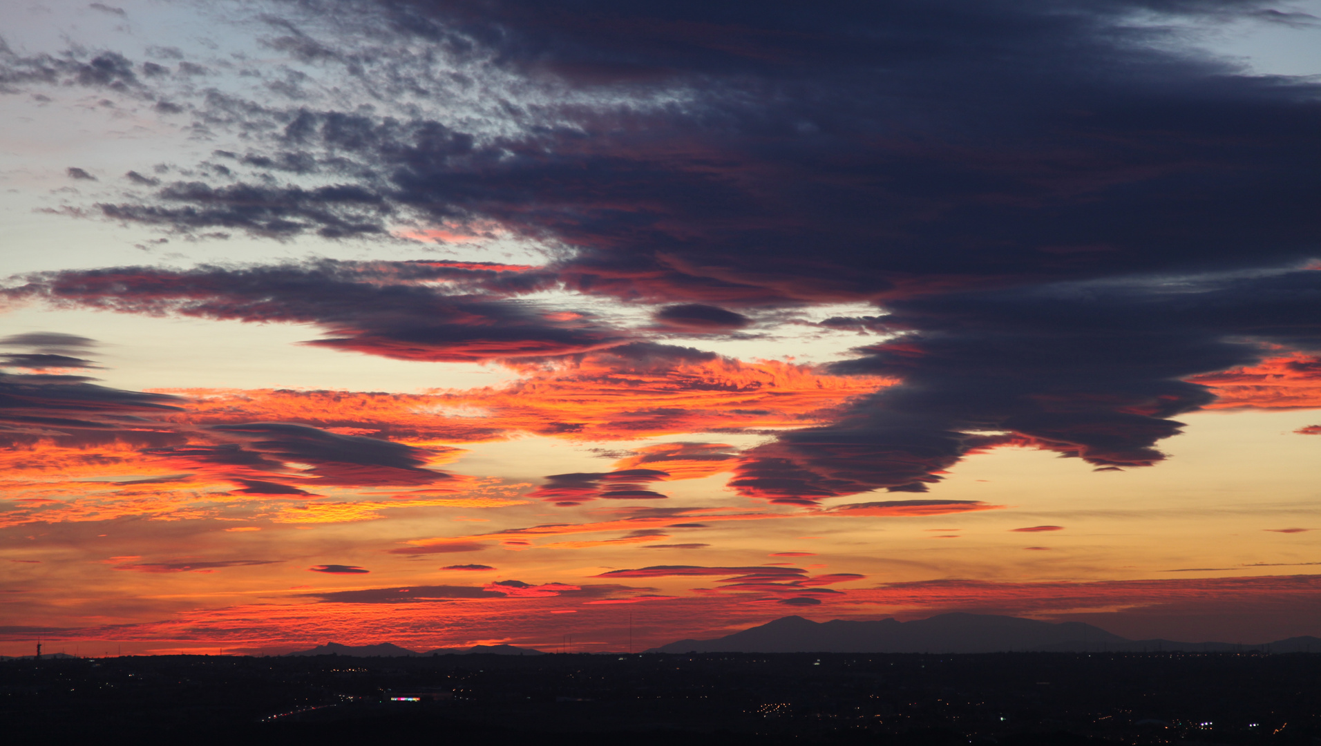 Ciel embrasé