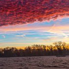 Ciel en feu, merveille de la nature... 