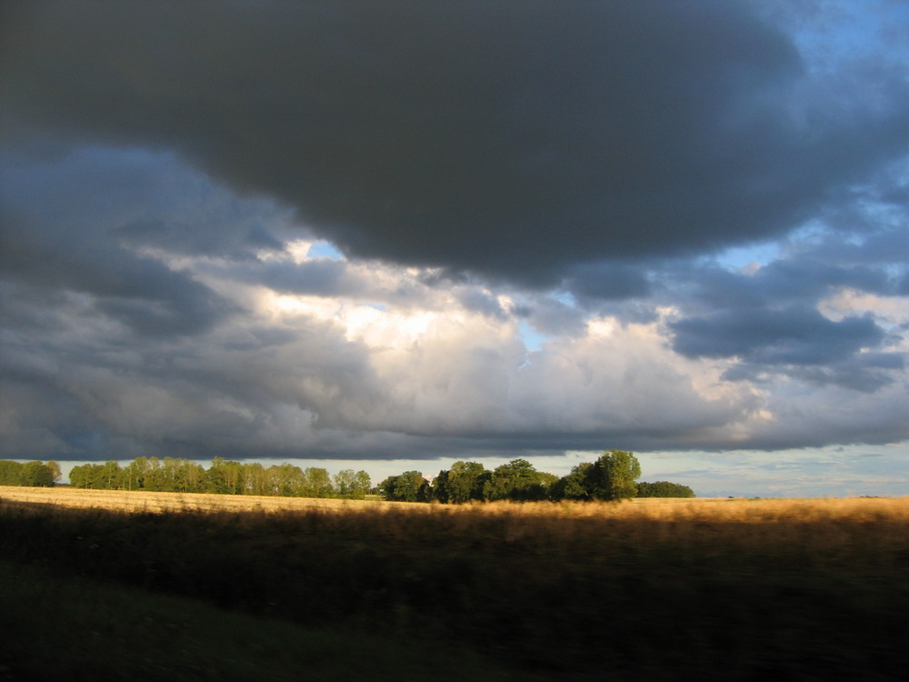 Ciel menaçant