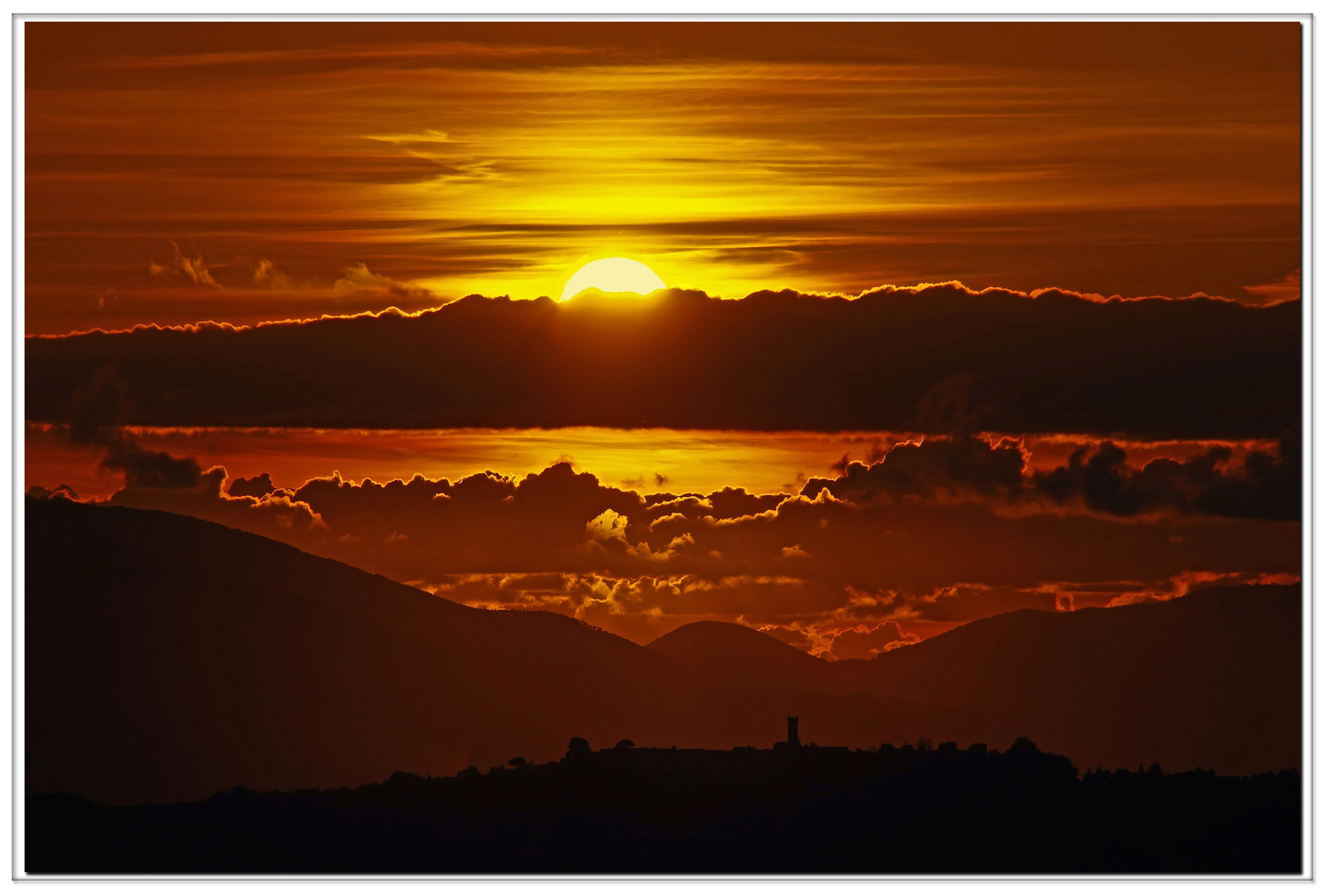 Ciel menaçant....