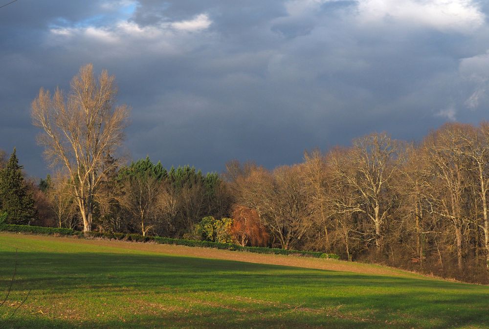 Ciel menaçant en fin d’hiver