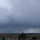 Ciel menaçant près d'Abbeville (Somme) fin février