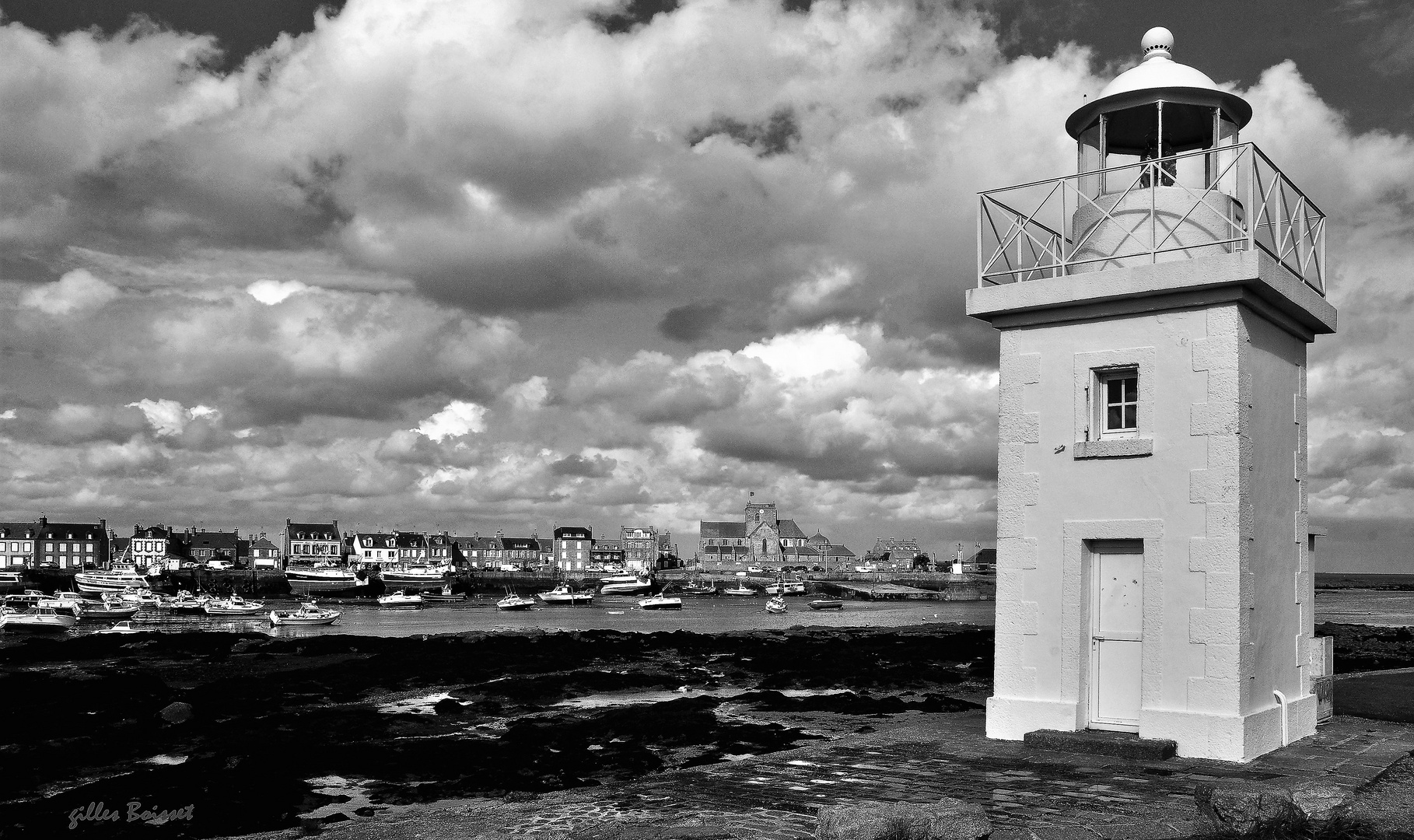 ciel menaçant sur Barfleur