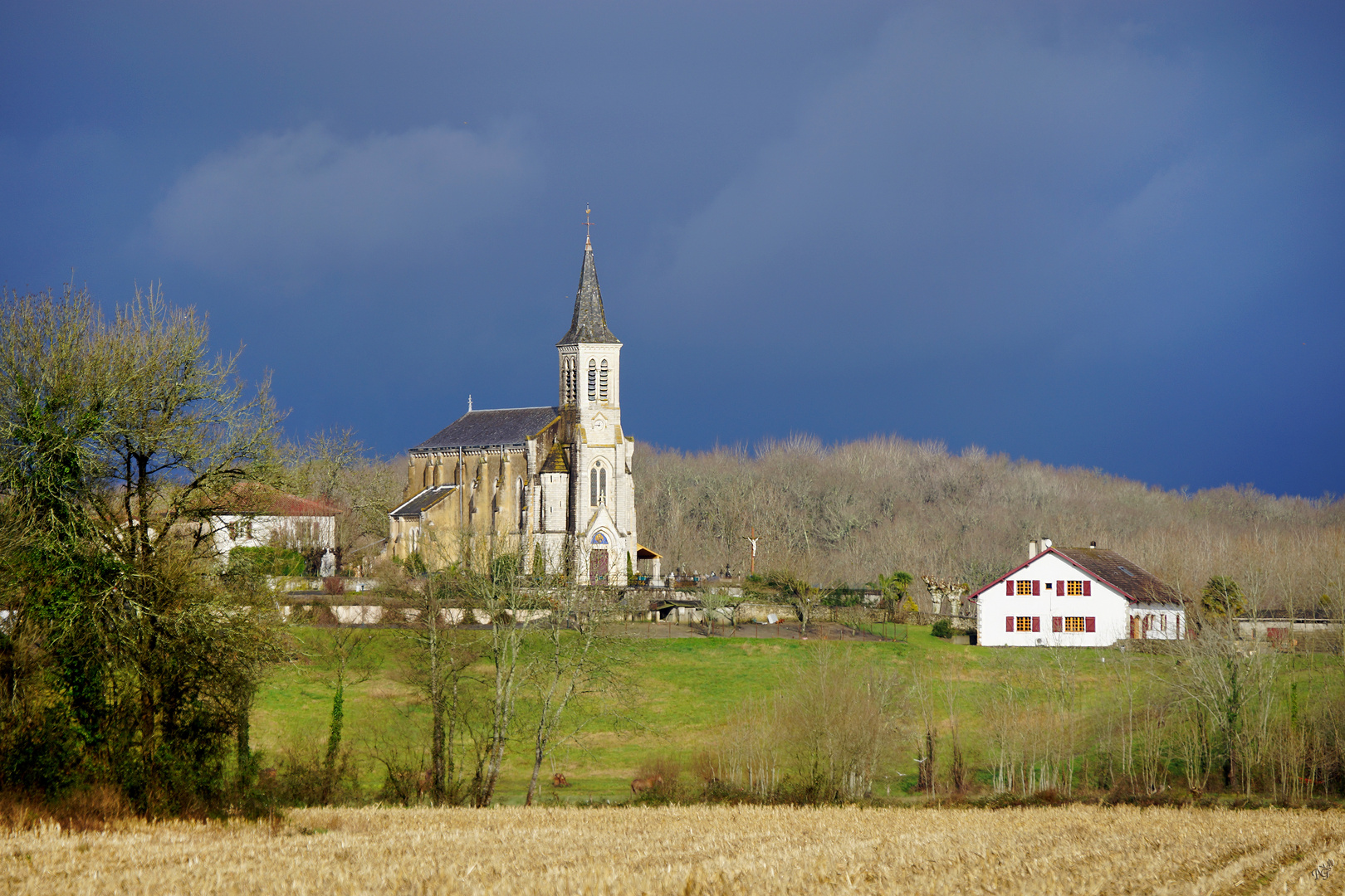 Ciel menaçant sur St Barthelemy