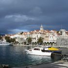 Ciel se dégageant sur l'ïle de KORCULA