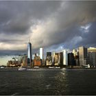 Ciel toumenté sur Manhattan.