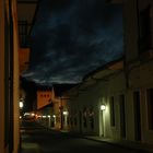 cielo all'alba a Popayan